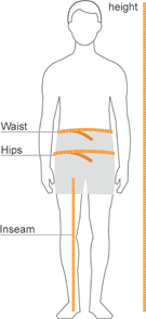 Inside Leg - Measurement Diagram